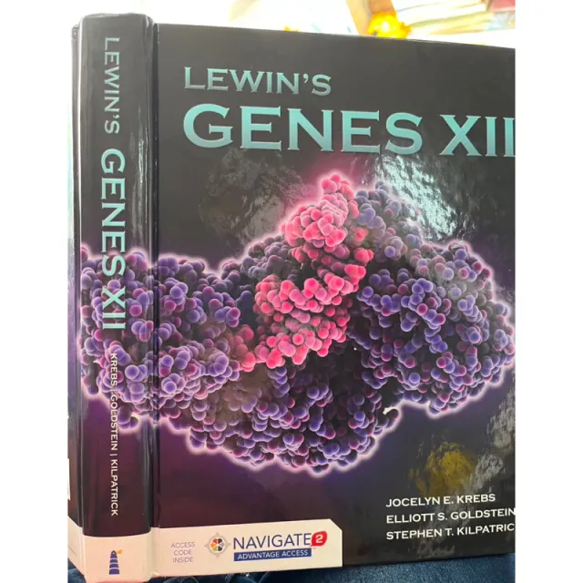Lewin's GENES XII（分子生物學） 封面